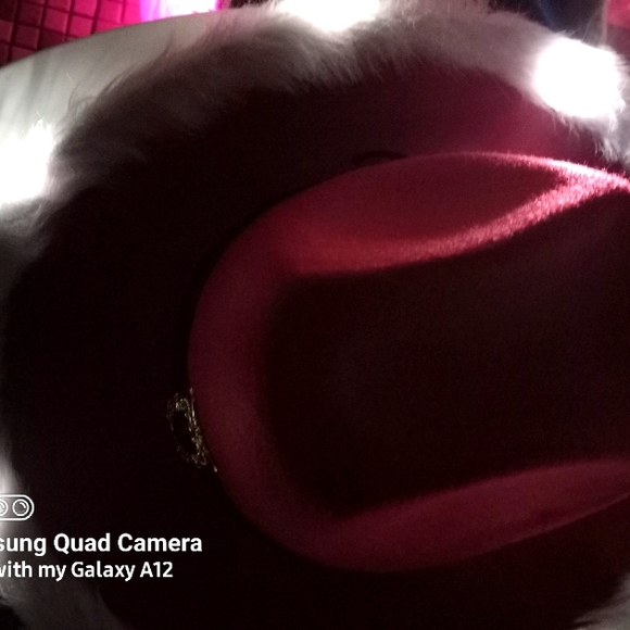 LED Light Blinking Cowboy Santa Hat - Picture 9 of 16